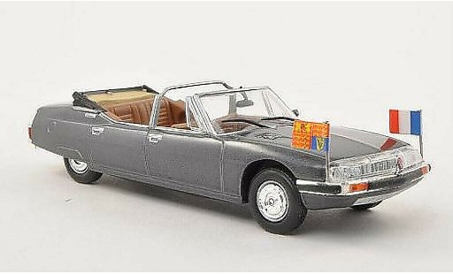 Citroen SM Presidentielle 1/43 Norev Chapron Decapotable grau Georges Pompidou 1972 modellautos