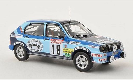 Citroen Visa Chrono 1/43 IXO No.18 Rally Korsika 1983 /J.Laloz modellautos