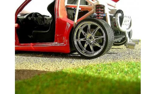 Citroen C2 Berline 1/18 Solido v6 sbarro 2005 modellautos