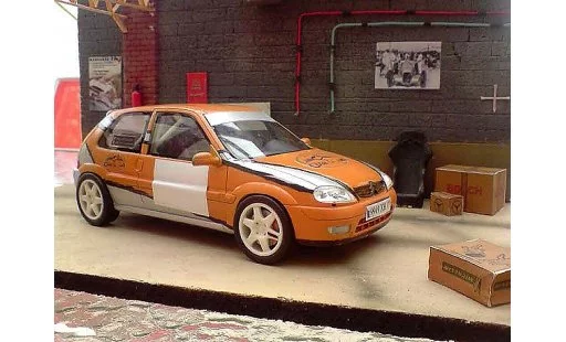 Citroen Saxo VTS 1/18 Ottomobile groupe a rallye modellautos