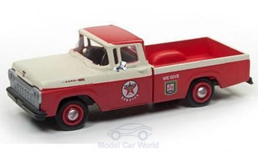 Modellautos Ford F-1 1/87 Classic Metal Works 00 Pick Up rot/beige Texaco Service 1960 Ford F-1 1/87 Classic Metal Works 00 Pick Up rot/beige Texaco Service 1960 modellautos