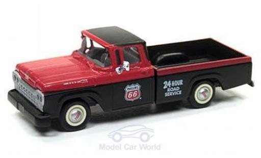 Modellautos Ford F-1 1/87 Classic Metal Works 00 Pick Up rot/schwarz Philips 66 Service 1960 Ford F-1 1/87 Classic Metal Works 00 Pick Up rot/schwarz Philips 66 Service 1960 modellautos