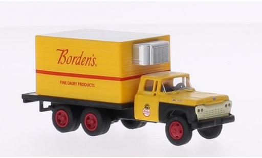 Modellautos Ford F-500 1/87 Classic Metal Works Box Truck Bordens 1960 Ford F-500 1/87 Classic Metal Works Box Truck Bordens 1960 modellautos