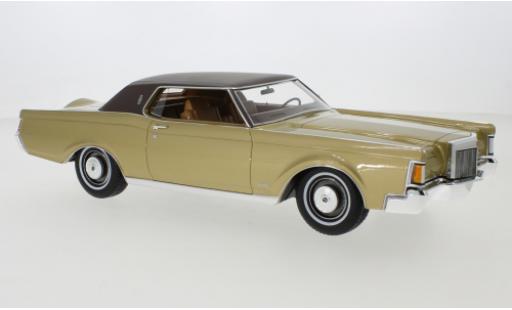 Modellautos Lincoln Continental 1/18 CMF Mark III gold 1970 Lincoln Continental 1/18 CMF Mark III gold 1970 modellautos