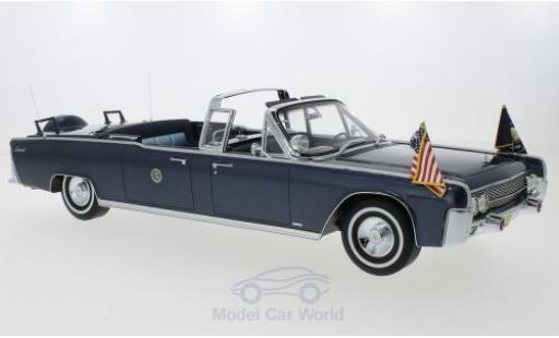 Modellautos Lincoln Continental 1/18 CMF SS-100-X mettalic blau John F. Kennedy 1961 Lincoln Continental 1/18 CMF SS-100-X mettalic blau John F. Kennedy 1961 modellautos