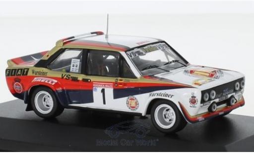 Modellautos Fiat 131 1/43 CMR Abarth No.1 Warsteiner Rallye DM Hunsrück Rallye 1980 W.Röhrl/C.Geistdörfer Fiat 131 1/43 CMR Abarth No.1 Warsteiner Rallye DM Hunsrück Rallye 1980 W.Röhrl/C.Geistdörfer modellautos