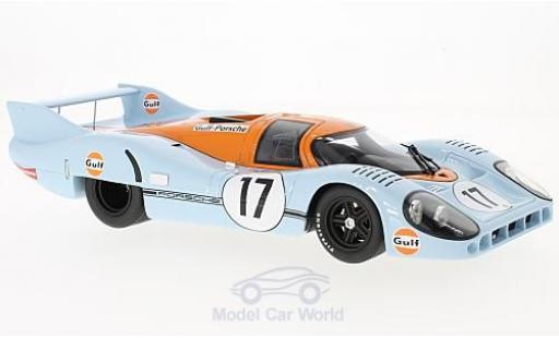 Modellautos Porsche 917 1971 1/18 CMR LH No.17 Gulf 24h Le Mans 1971 J.Siffert/D.Bell Porsche 917 1971 1/18 CMR LH No.17 Gulf 24h Le Mans 1971 J.Siffert/D.Bell modellautos