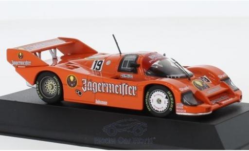 Porsche 956 1984 1/43 CMR K No.19 Brun Jägermeister 1000 Km Imola 1984 S.Bellof/H-J.Stuck modellautos