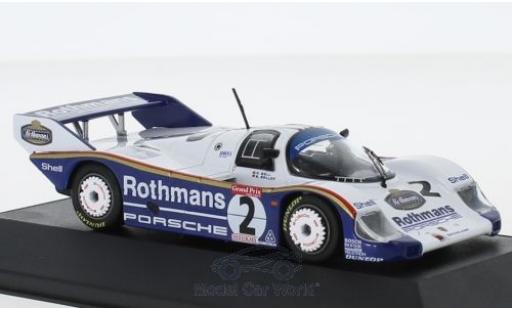 Modellautos Porsche 956 1983 1/43 CMR K No.2 Rothmans 1000 Km Brands Hatch 1983 S.Bellof/D.Bell Porsche 956 1983 1/43 CMR K No.2 Rothmans 1000 Km Brands Hatch 1983 S.Bellof/D.Bell modellautos