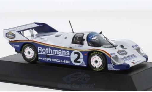 Porsche 956 1984 1/43 CMR K No.2 Rothmans 1000 Km Fuji 1984 S.Bellof/J.Watson modellautos