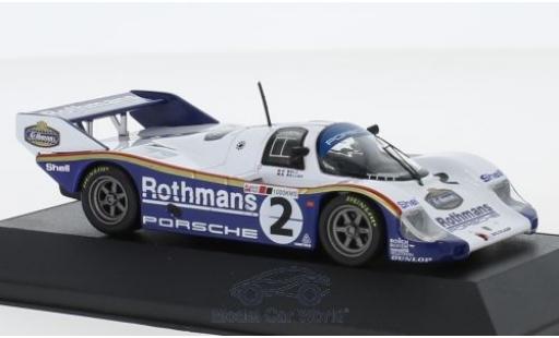 Porsche 956 1984 1/43 CMR K No.2 Rothmans 1000 KM Silverstone 1984 S.Bellof/D.Bell modellautos