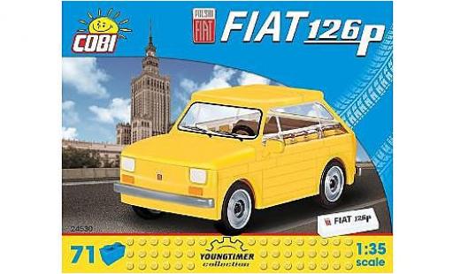 Modellautos Fiat 126 1/35 Cobi P gelb Bausteine Anzahl le Blöcke: 71 Fiat 126 1/35 Cobi P gelb Bausteine Anzahl le Blöcke: 71 modellautos