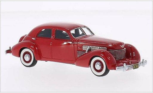 Cord 812 Sedan 1/43 Neo Supercharged rot 1937 modellautos