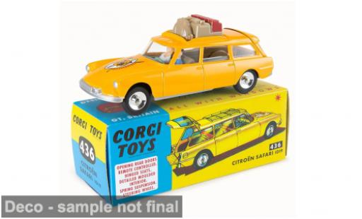 Modellautos Citroen ID 19 1/48 Corgi Safari gelb 1963 1:48 Citroen ID 19 1/48 Corgi Safari gelb 1963 1:48 modellautos