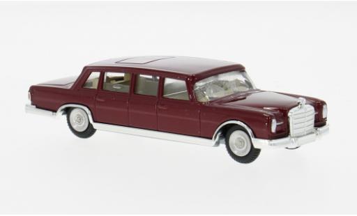 Mercedes 600 1/50 Corgi Pullman (W100) rot 1964 1:50 modellautos