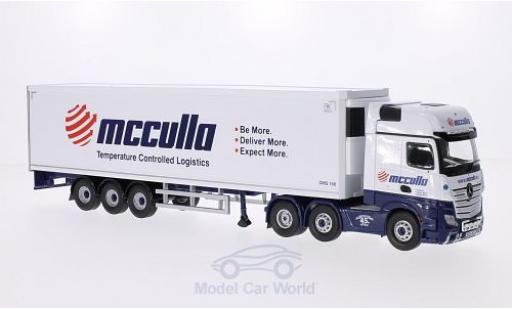 Mercedes Actros 1/50 Corgi 2545 (MP4) RHD McCulla Kühlkoffersattelzug modellautos
