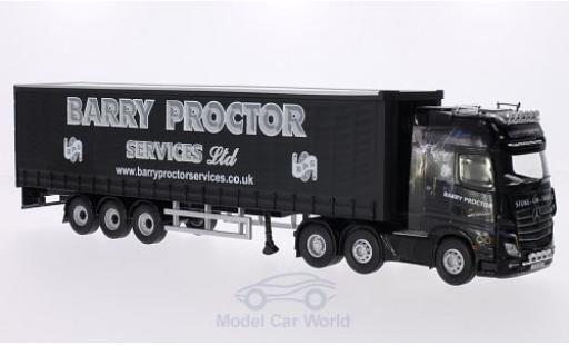 Mercedes Actros 1/50 Corgi (MP4) RHD Barry Proctor Gardinenplanensattelzug modellautos