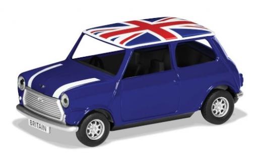 Mini Cooper 1/36 Corgi blau/weiss RHD Union Jack Best of Britannique modellautos