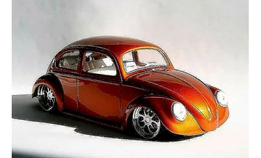 Volkswagen Kafer Base 1/18 Solido cox california orange bud modellautos