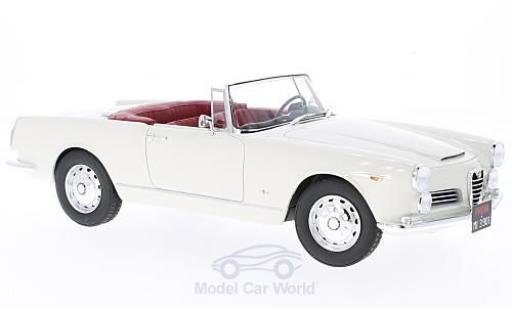 Alfa Romeo 2600 1/18 Cult Scale Models Spyder Touring weiss 1961 ohne Vitrine modellautos