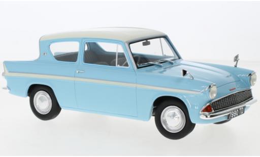 Ford Anglia 1/18 Cult Scale Models 105E blau/beige RHD 1961 modellautos