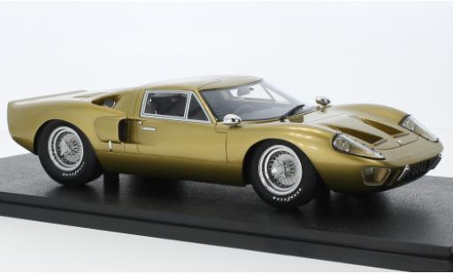 Ford GT40 1/18 Cult Scale Models MK III doré RHD 1966 modellautos