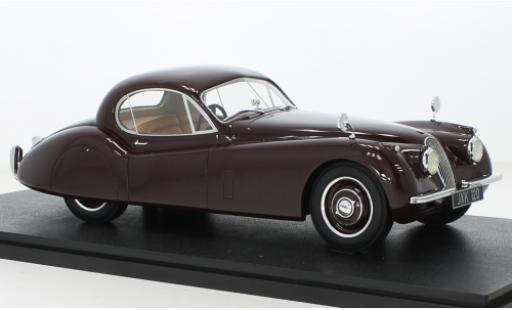 Jaguar XK 1/18 Cult Scale Models 120 FHC rot RHD 1951 modellautos