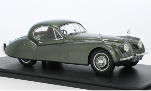 Jaguar XK 1/18 Cult Scale Models 120 FHC metallise grün RHD 1951 modellautos