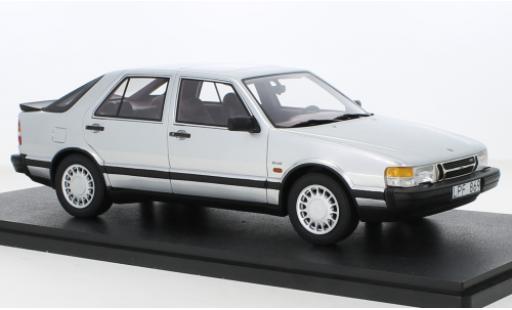 Saab 9000 1/18 Cult Scale Models Turbo silber 1985 modellautos