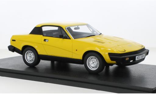 Triumph TR7 1/18 Cult Scale Models gelb RHD 1980 modellautos