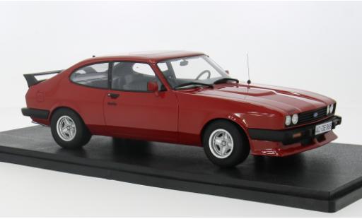 Ford Capri 1/18 Cult Scale Models 2.8 Turbo rot 1981 1:18 modellautos
