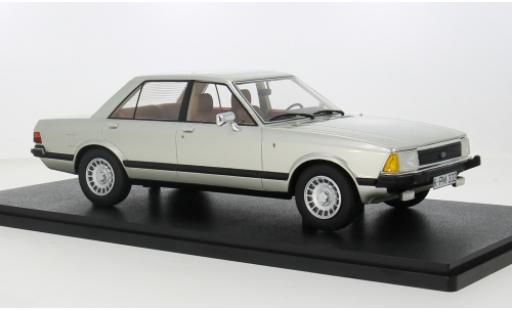 Ford Granada 1/18 Cult Scale Models 2.8 Ghia Saloon silber 1978 1:18 modellautos
