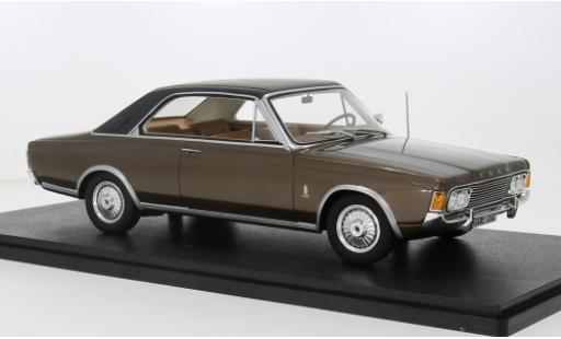 Ford Taunus 1/18 Cult Scale Models P7b 17M Coupe braun 1969 1:18 modellautos