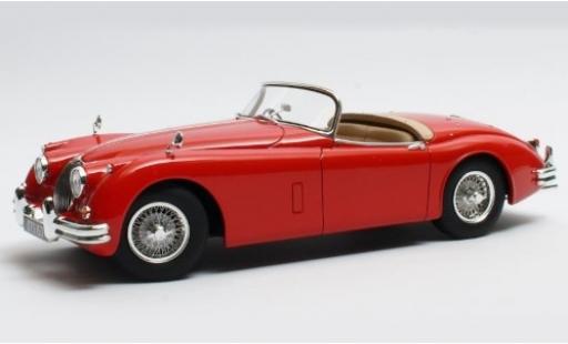 Jaguar XK 1/18 Cult Scale Models 150 OTS rot RHD 1958 modellautos