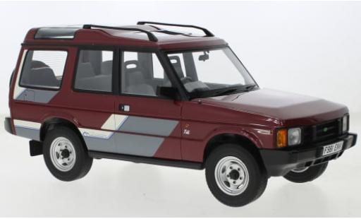 Land Rover Discovery 1/18 Cult Scale Models MkI metallise rot/Dekor RHD 1989 1:18 modellautos
