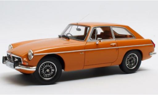 MG B 1/18 Cult Scale Models GT V8 orange RHD 1973 1:18 modellautos