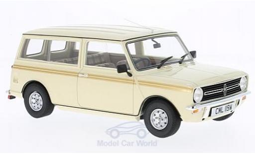 Mini Clubman 1/18 Cult Scale Models Estate beige/beige RHD 1974 ohne Vitrine modellautos