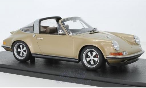 Modellautos Porsche 911 1/18 Cult Scale Models Targa mettalic gold Singer Porsche 911 1/18 Cult Scale Models Targa mettalic gold Singer modellautos