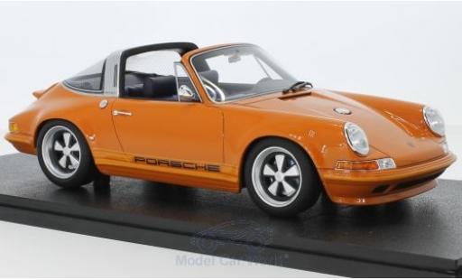 Porsche 911 1/18 Cult Scale Models Targa mettalic orange Singer modellautos