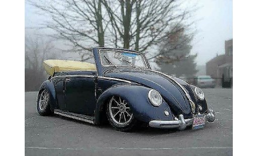 Volkswagen Kafer Base 1/18 Solido Coccinelle Cabriolet 51 resto-cal modellautos