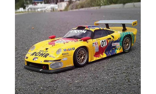 Porsche 911 GT1 1/18 Ut Models rvo 97 #01 rohr modellautos