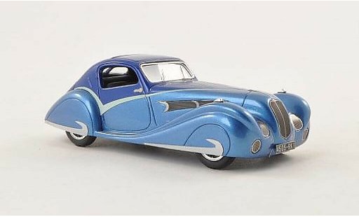 Delahaye 135 Coupe 1/43 Luxcar Competition Figoni & Falaschi blau/blau 1936 modellautos