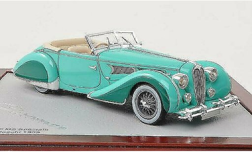 Delahaye 135 Cabriolet 1/43 Chromes MS Cabrio Figoni & Falaschi mint-gr&Atilde;&frac14;n 1939 modellautos