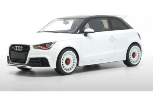 Audi A1 1/18 DNA Collectibles quattro mettalic weiss/schwarz 2012 modellautos