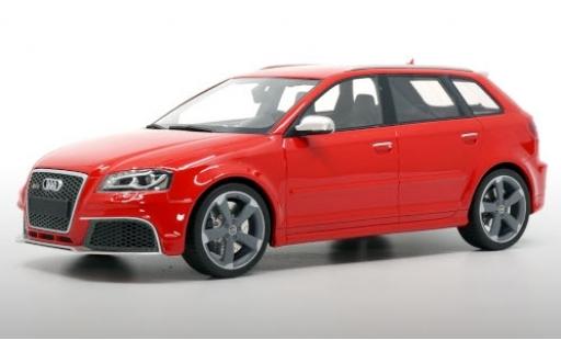Audi RS3 1/18 DNA Collectibles Sportback (8P) rot 2011 avec gris jantes modellautos