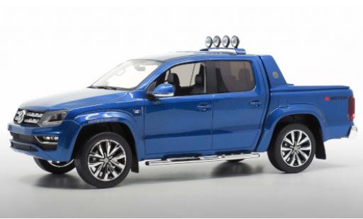Volkswagen Amarok 1/18 DNA Collectibles Aventura mettalic blau 2019 Dachscheinwerfer détachable modellautos