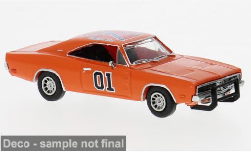 Dodge Charger 1/87 Brekina orange 1969 1:87 modellautos