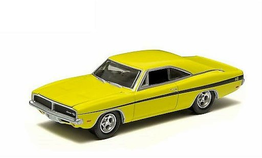 Dodge Charger R/T 1/64 Greenlight gelb 1969 modellautos
