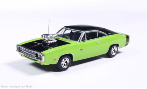 Dodge Charger 1/43 IXO R/T grün/schwarz 1970 1:43 modellautos