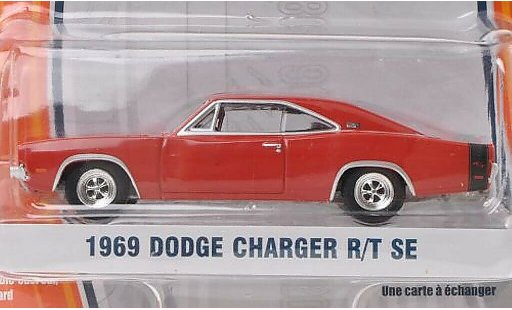 Dodge Charger R/T 1/64 Greenlight SE rot/schwarz 1969 modellautos